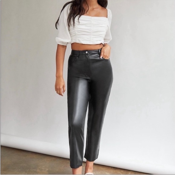 Aritzia Pants - BOGO Aritzia Wilfred Melina Faux Leather Pants